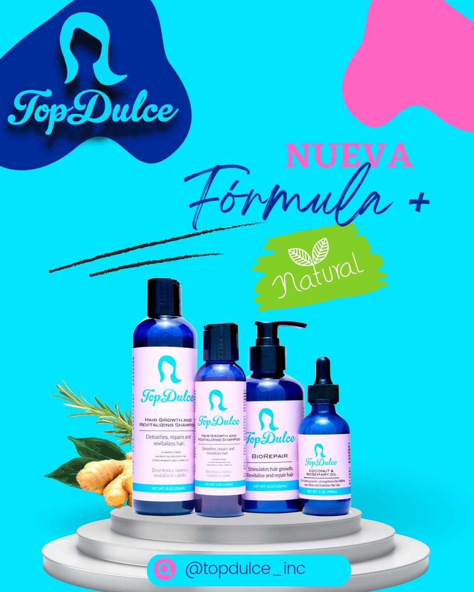 TopDulce2's tweet photo. Devuelve la belleza a tu pelo, lavándolo con la línea Top Dulce y tu cabello lucirá impactante. 
🌐https://t.co/bzrAAgqJX6
#tendencias2022 #cabelloliso #colores2022 #cabellosaludable #cabellolargo #cabellocorto #cabellorizado #cabellohermoso #cabellonatural #cabellosanoybrillante https://t.co/zGKBjwEeKV
