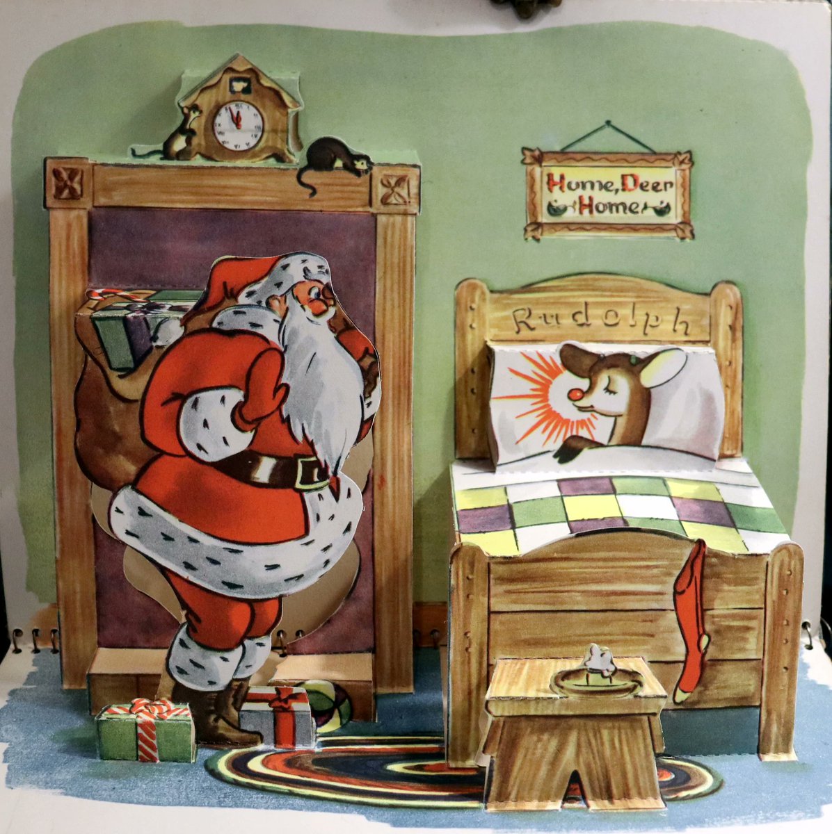 mflibra's tweet photo. 1950 Rare Pop-Up Edition - RUDOLPH The Red-Nosed Reindeer by Robert L. May, Illustrated by Marion Guild.
https://t.co/fydLbMevsy
#BookWithASoul #OriginalBinding #PopUpEdition #Rudolph #TheRedNoseReindeer #illustrated #bookworm #bookstore #booknerd #rarebooks #bibliophile https://t.co/dWcWs1u57i