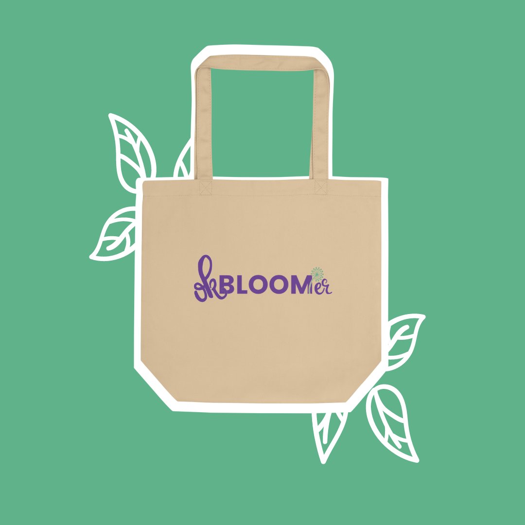 Need a place to store your belongings during a PCS? Try this Ok Bloomer Tote! It's $25 at the Bloom Shop at bloommilitaryteens.org.shop!