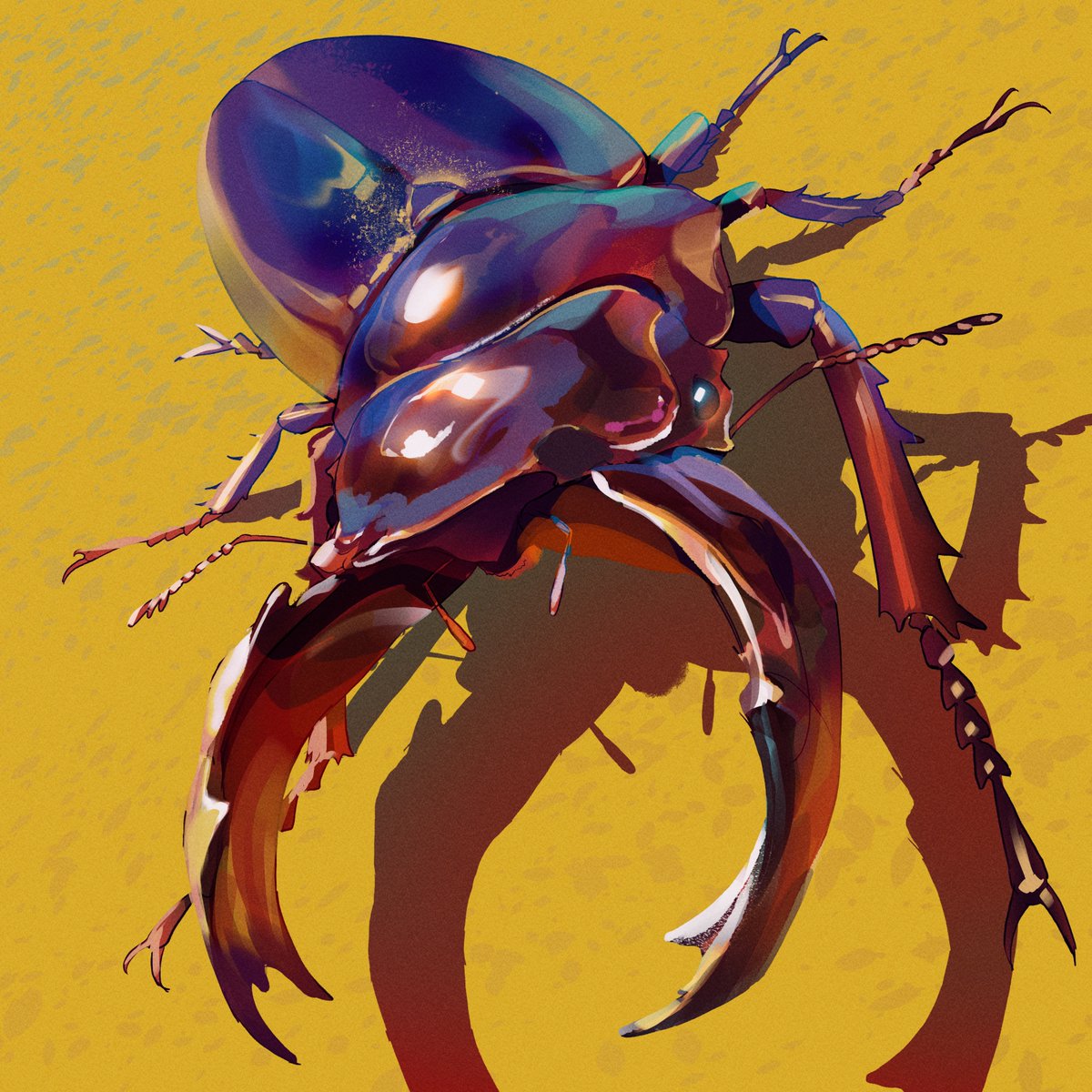 「Mesotopus regius (enamel red type) 」|ＪＤＧＥのイラスト