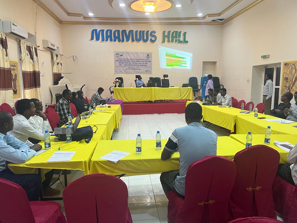 MoPICJubaland's tweet photo. @MoPICJubaland today concluded the two-day Mid-term Review workshop for Jubaland Srategic Development Plan- #JSDP. The aim was to finalise reviewing the remaining govt institution's sector priorities. https://t.co/h74CiHQO9Y
