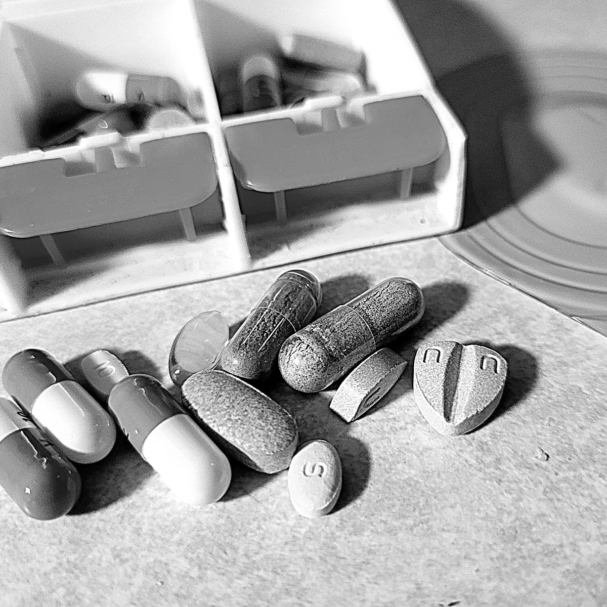 jrmydklnhns's tweet photo. This is the first part of my morning routine. It is vital into maintaining my mental health and quality of life. It's taken me decades to find the right amalgam that currently works for me. It probably needs to be tweeked right now. I guarantee it will be sometime in the future. https://t.co/Y1K9sy3d6W