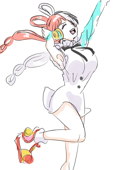 元気に踊るウ…ちゃんのたわわが大好きです 