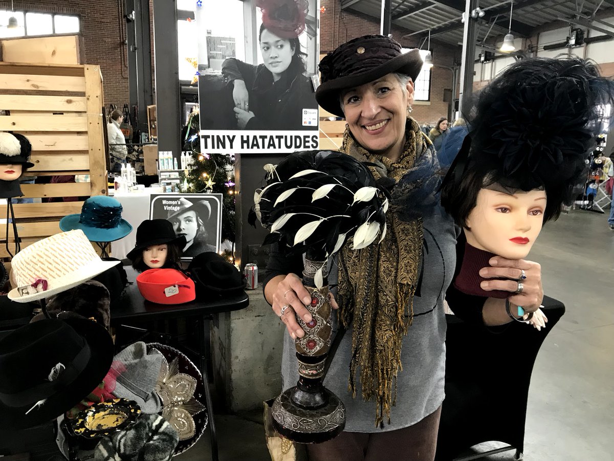 EasternMarket's tweet photo. Eastern Market is open today for our Holiday Market until 4 PM!

Start your holiday shopping here for trees, wreaths, the best locally-made gifts, food items, lunch from food trucks, and more.

Holiday Markets continue on December 4, 11, &amp; 18, and Saturday, December 24. https://t.co/JoheLvrbJQ