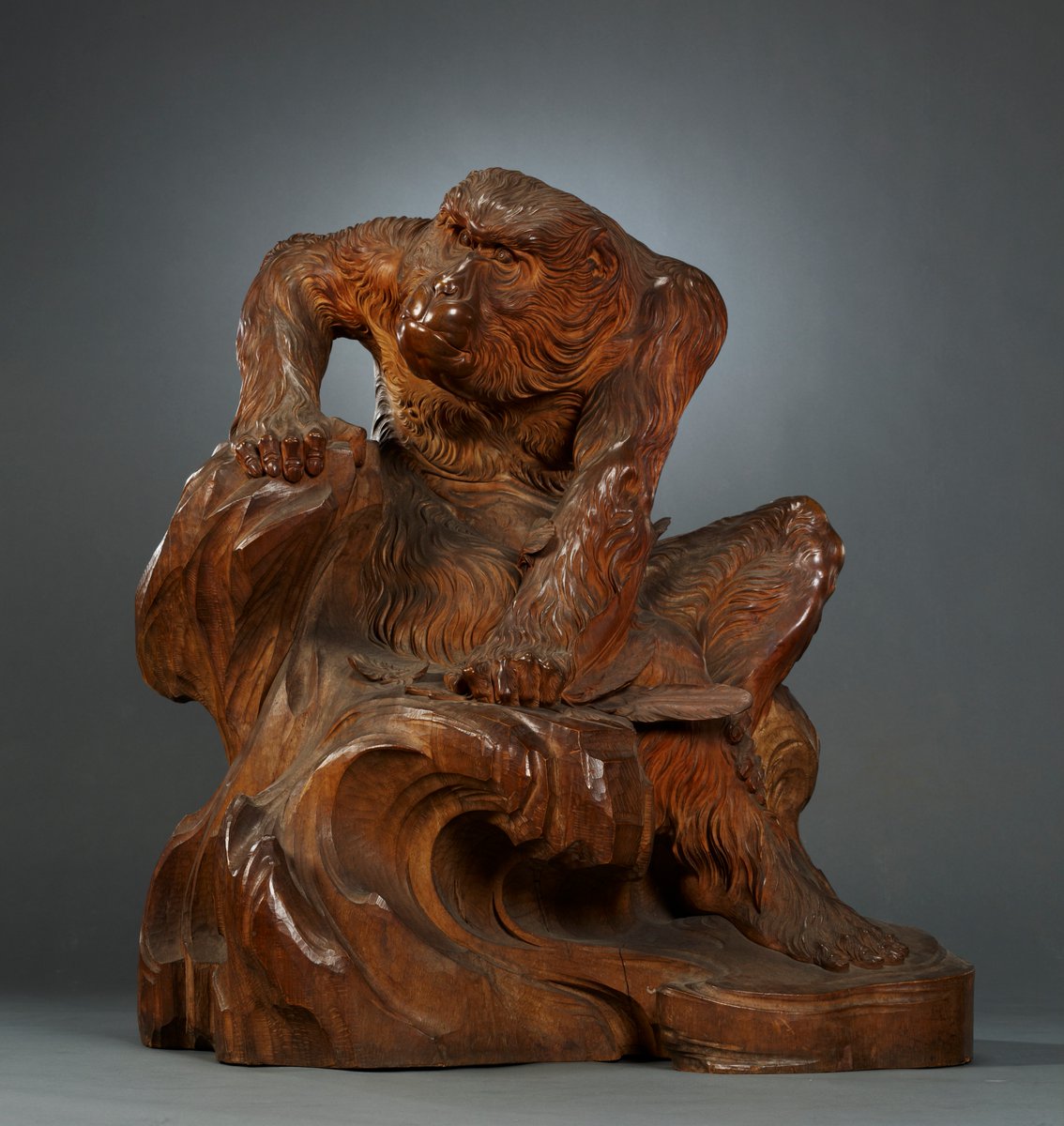 高村 光雲 たかむら こううん Takamura Kōun 1852–1934 《老猿》 1893(明治26)年 東京国立博物館 出典 ...