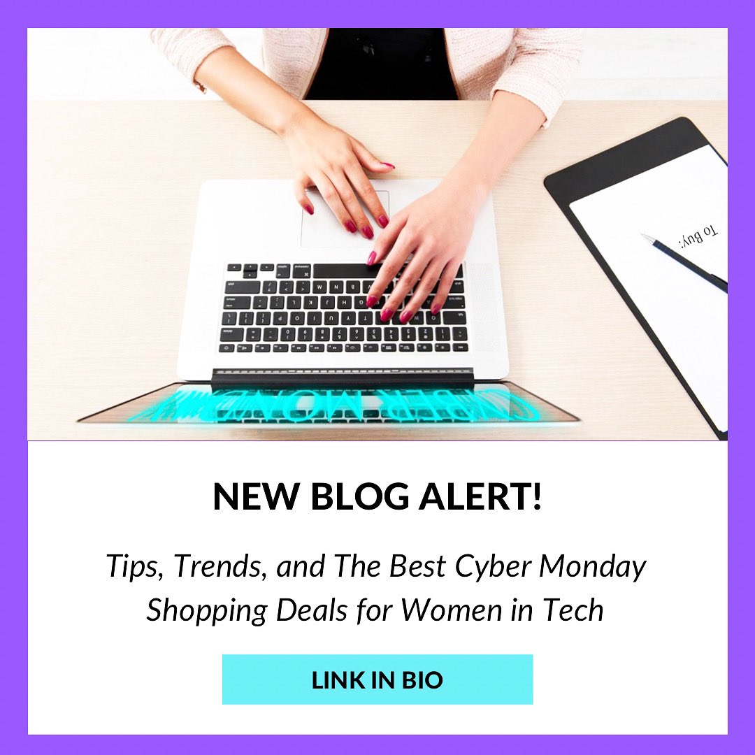 StemFems's tweet photo. With #CyberMonday upon us, it’s time to consider some last minute tips, trends, and #shopping deals 🛍 as you check some items off your list. What’s on your shopping list? Let us know in the comments!

https://t.co/wzezMh06Xm

#femsinstem #femsintech #womenintech #cybermondaysale https://t.co/K6SSCU0Et3