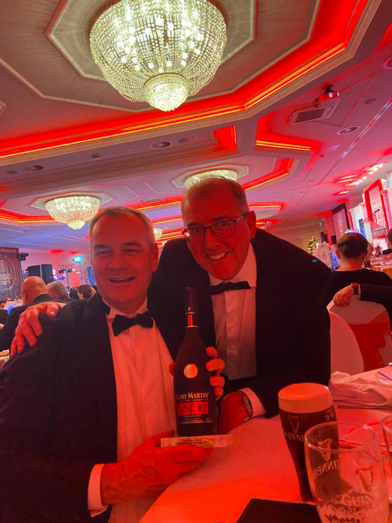 DowneyMcCarthy's tweet photo. We won!!! What an amazing night at @claytonsprings - thank you to all the team at @BusinessCork and to the judging panel 🏆🏆🏆 https://t.co/2mDdLL2Vbl