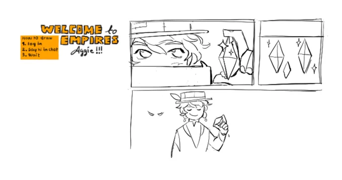 it's empires aggie time!! feel free to stop by and draw some empires or hermit doodles :D
→ https://t.co/3jkZH8I20C 