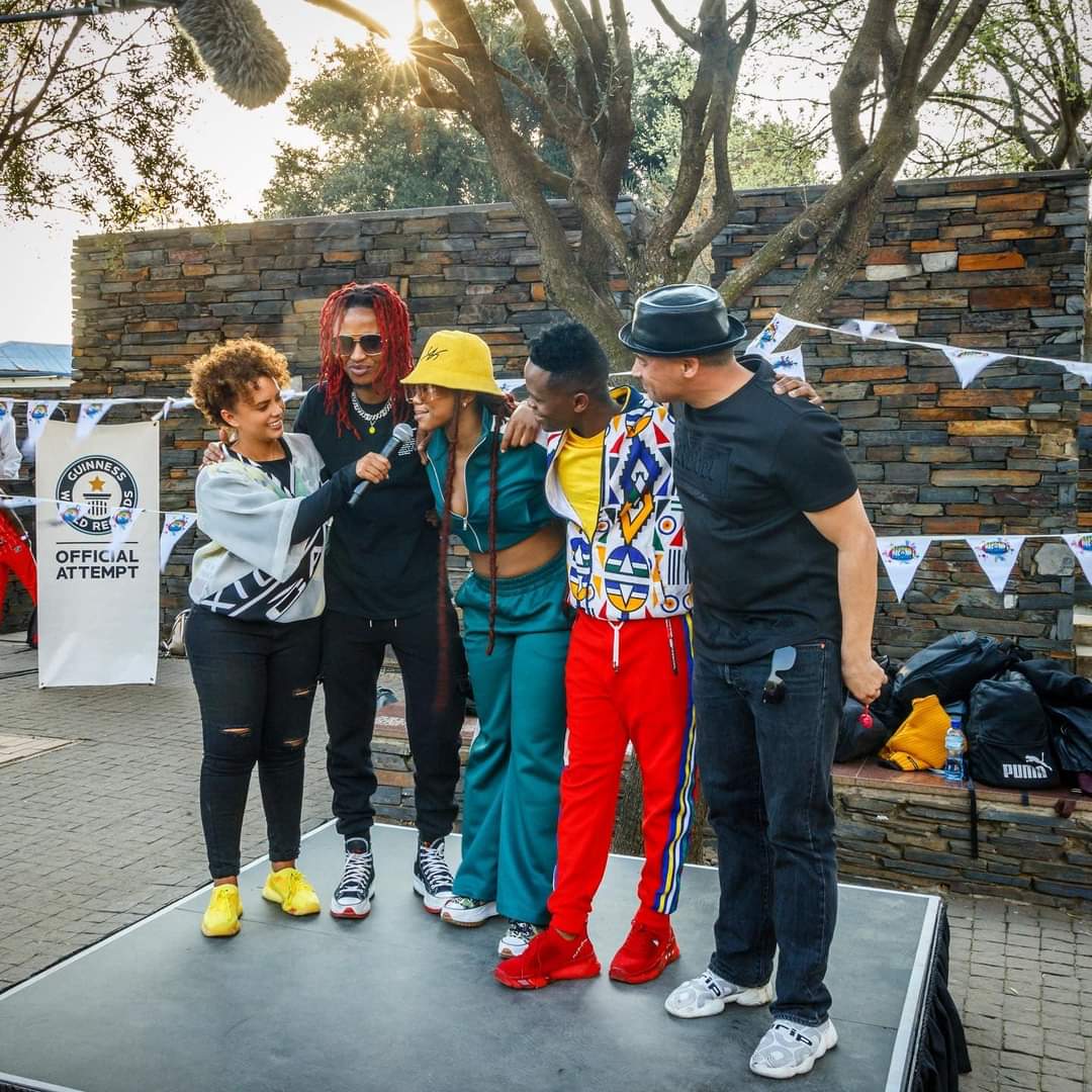 Our Presenters are ready. Our Choreographers are ready. Our Musician is ready. Dancers are ready. Watch Stumbo Record Breakers today at 5.30pm on e.tv to see if they can break a Guinness World Record title for the Largest Synchronised Amapiano Dance!