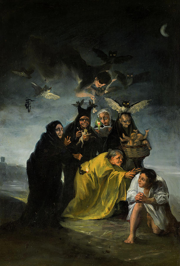 RT @guzsyazici: @solisolsoli The Witches' Sabbath ,Francisco Goya, 1797-1798 https://t.co/3TackTNZiL