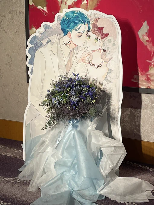 素敵なお式にお邪魔しました、楽しかったー 