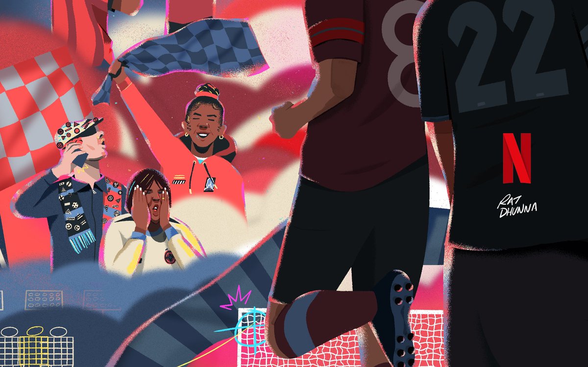 rajkdhunna's tweet photo. The Beautiful Game for @netflix available to see world wide 🌍🤎

I made the artwork for a space that contains the Netflix #football films and shows.

If you search ‘beautiful game’ or find it in the categories sections you will see it. Unless it shows up on your home page 🌞 https://t.co/OxgPKCDYF7