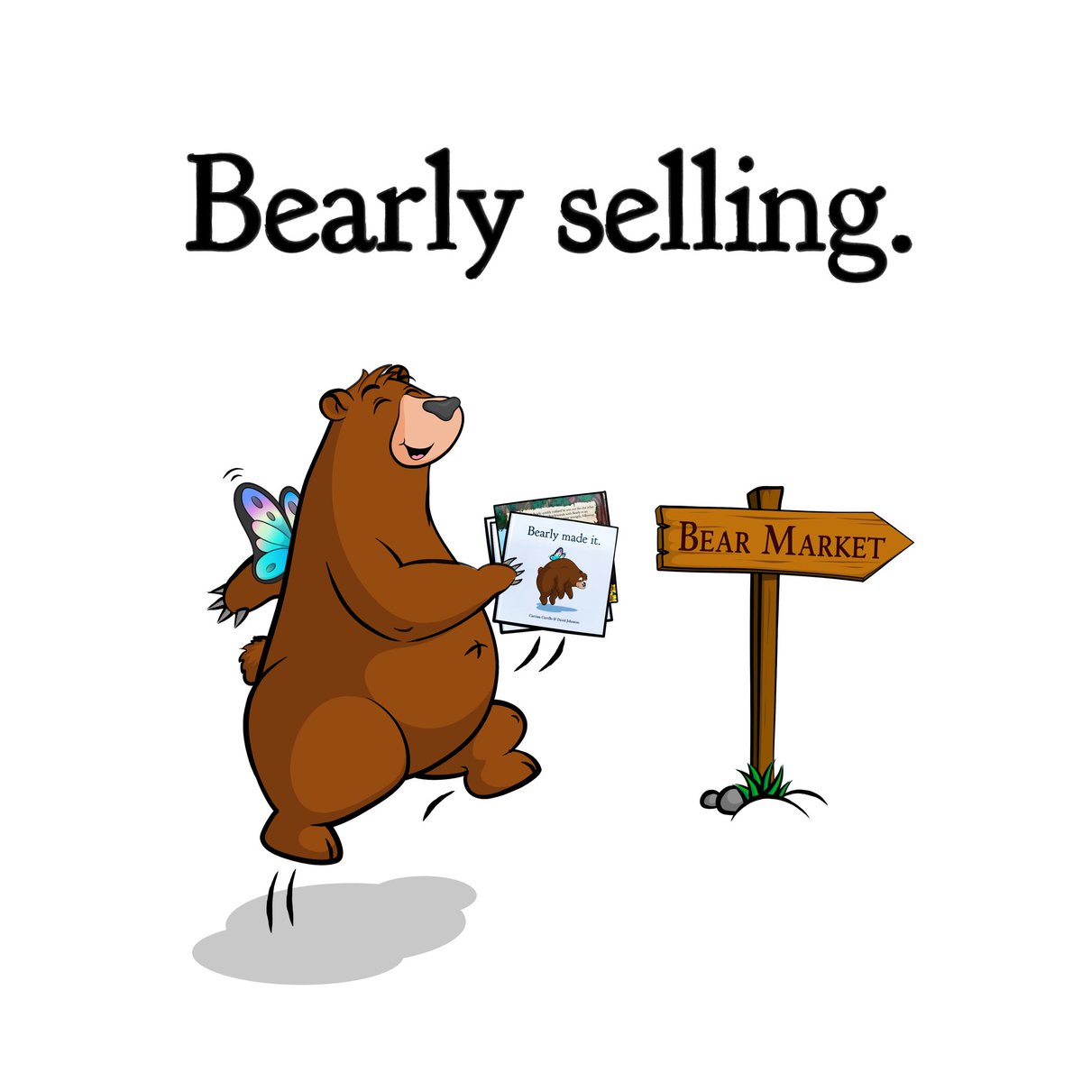 BearlyCreating's tweet image. Bearly selling in a bear market! 📚💸