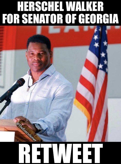 Come on Georgia! Make this happen! Get out there and support Herschel! Vote crooked Warnock out! teamherschel.com