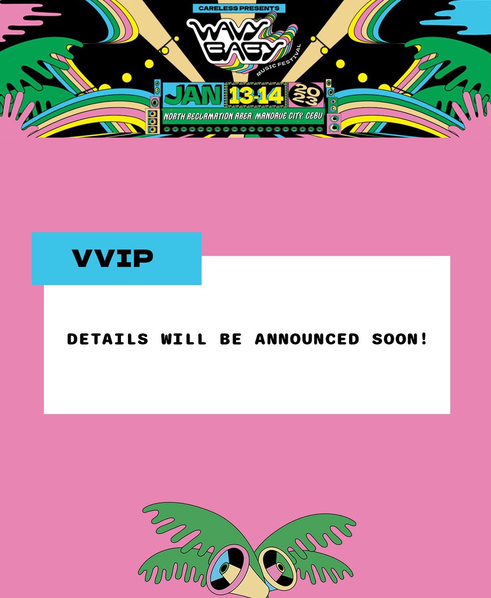 WavyBabyFest's tweet photo. The waviest festival is about to make this your BEST. SINULOG. YET! 

Limited pre-sale tickets are now available for @mayaofficialph users on https://t.co/UCxCWNsoST! 

Stay tuned for MORE exciting news!
#WavyBabyFestival 🌊👶 https://t.co/n7GjI86MhE
