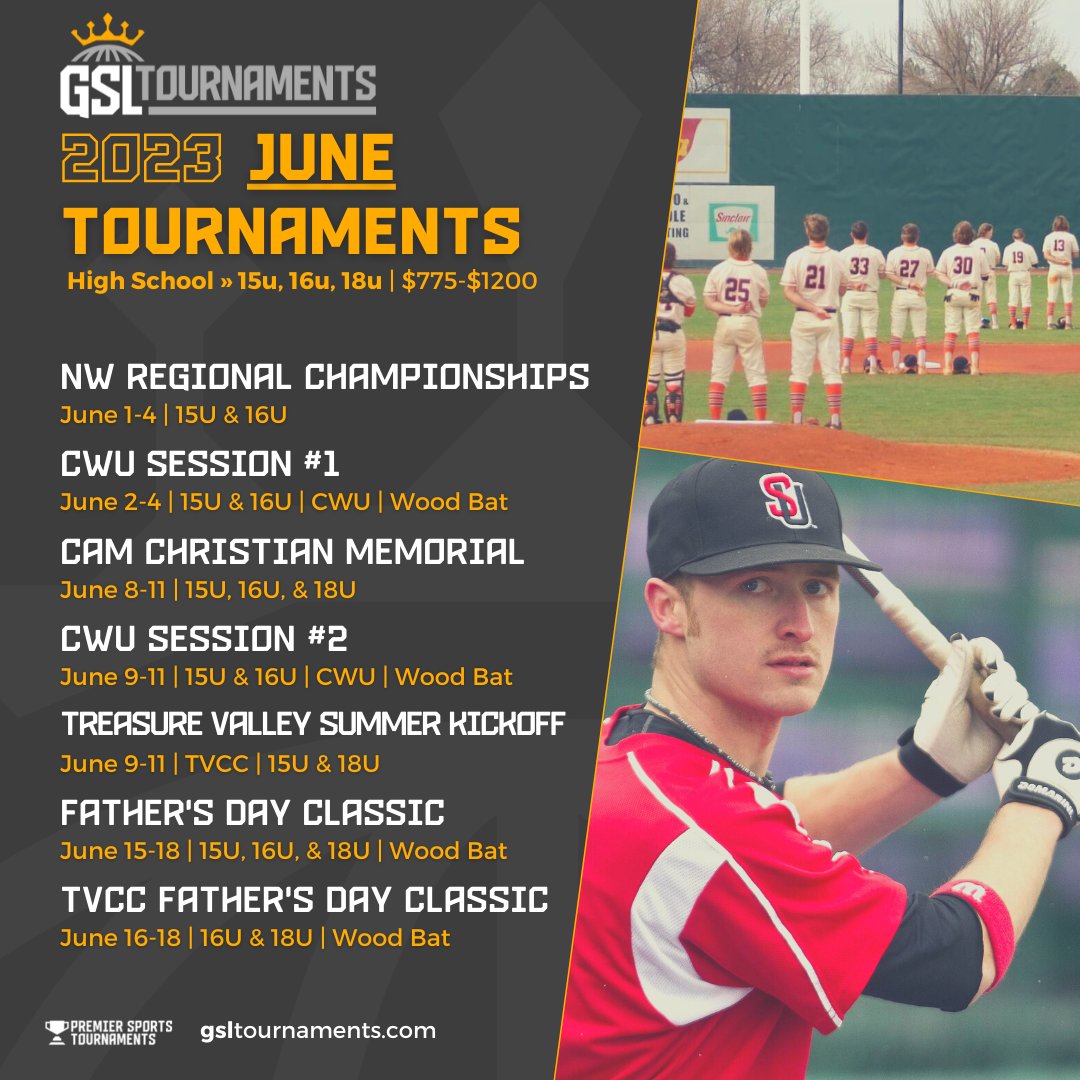 Baseball and summer go together like PB&amp;J 🍞 bit.ly/3wGyEFU 👀

@gsltournaments