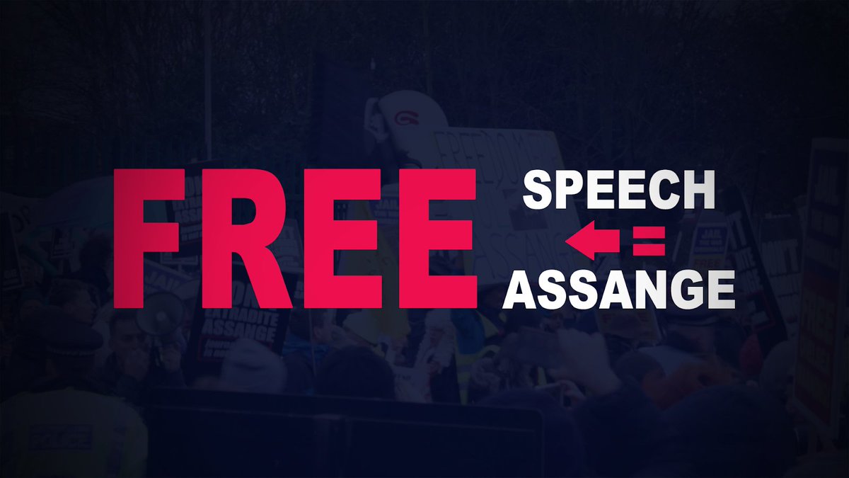 He told us the truth. There is no free press without free Assange.