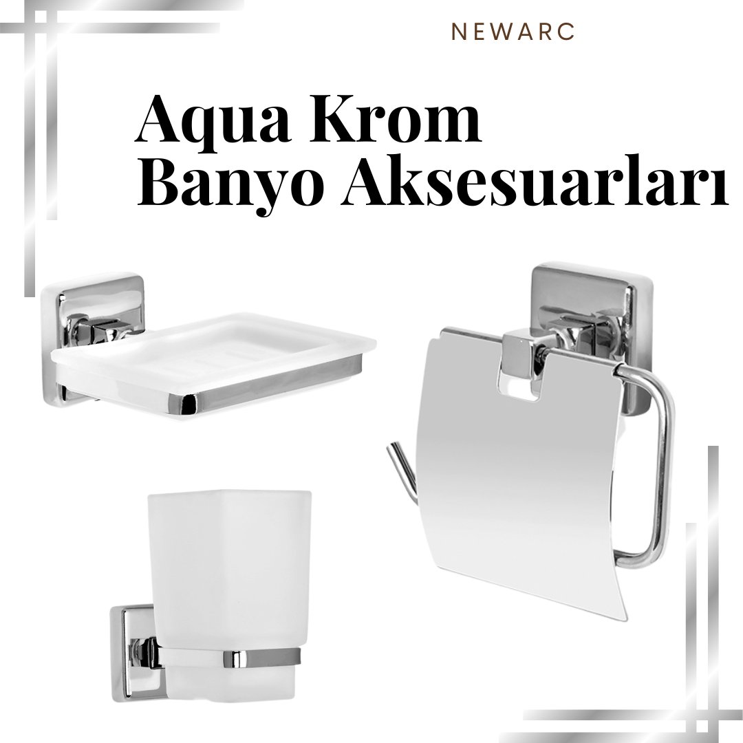 ArmaSeramik's tweet photo. Newarc Aqua Banyo Aksesuarları, krom ve farklı banyo aksesuarı çözümleriyle  konut, hastane, otel, SPA, spor merkezleri için ideal bir seri...
#armaseramik #newarcbanyoaksesuarları #newarc #banyoaksesuarları #lüksbanyo #otelbanyosu #sabunluk #sıvısabunluk #banyodekorasyonu https://t.co/3rHGY93hnd
