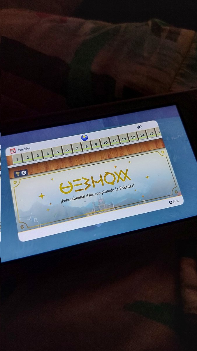 Pokedex completa!😁 #PokemonScarletViolet