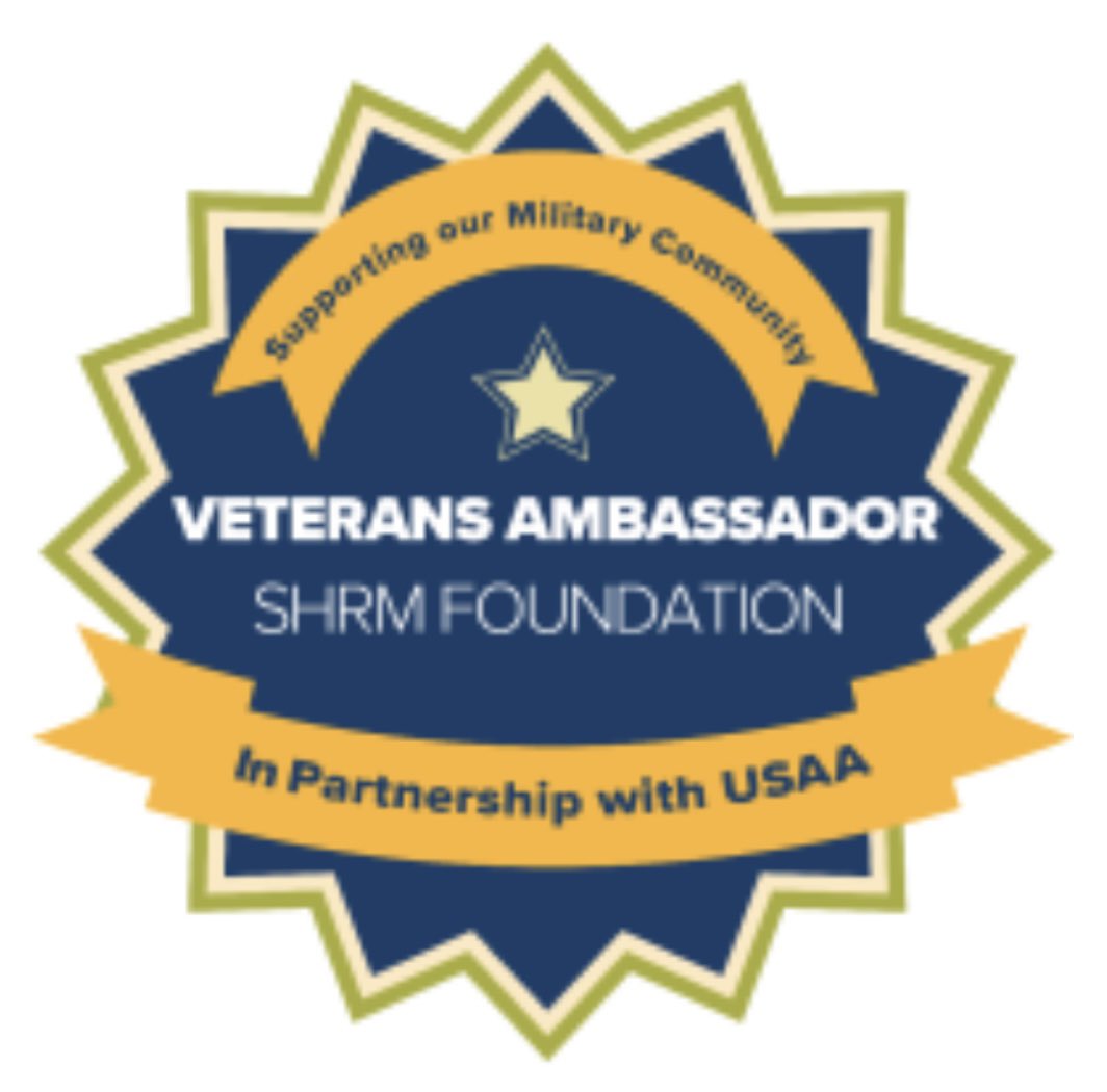Mint_Pro_Serve's tweet photo. Pretty cool accomplishment #2 for me over the past couple of weeks! 
 
2. Was approved by the Society for Human Resource Management to be a Veteran Ambassador! With a little bit of training to complete I can begin talking with HR departments about the value to hiring veterans! https://t.co/AqgkEGitOT