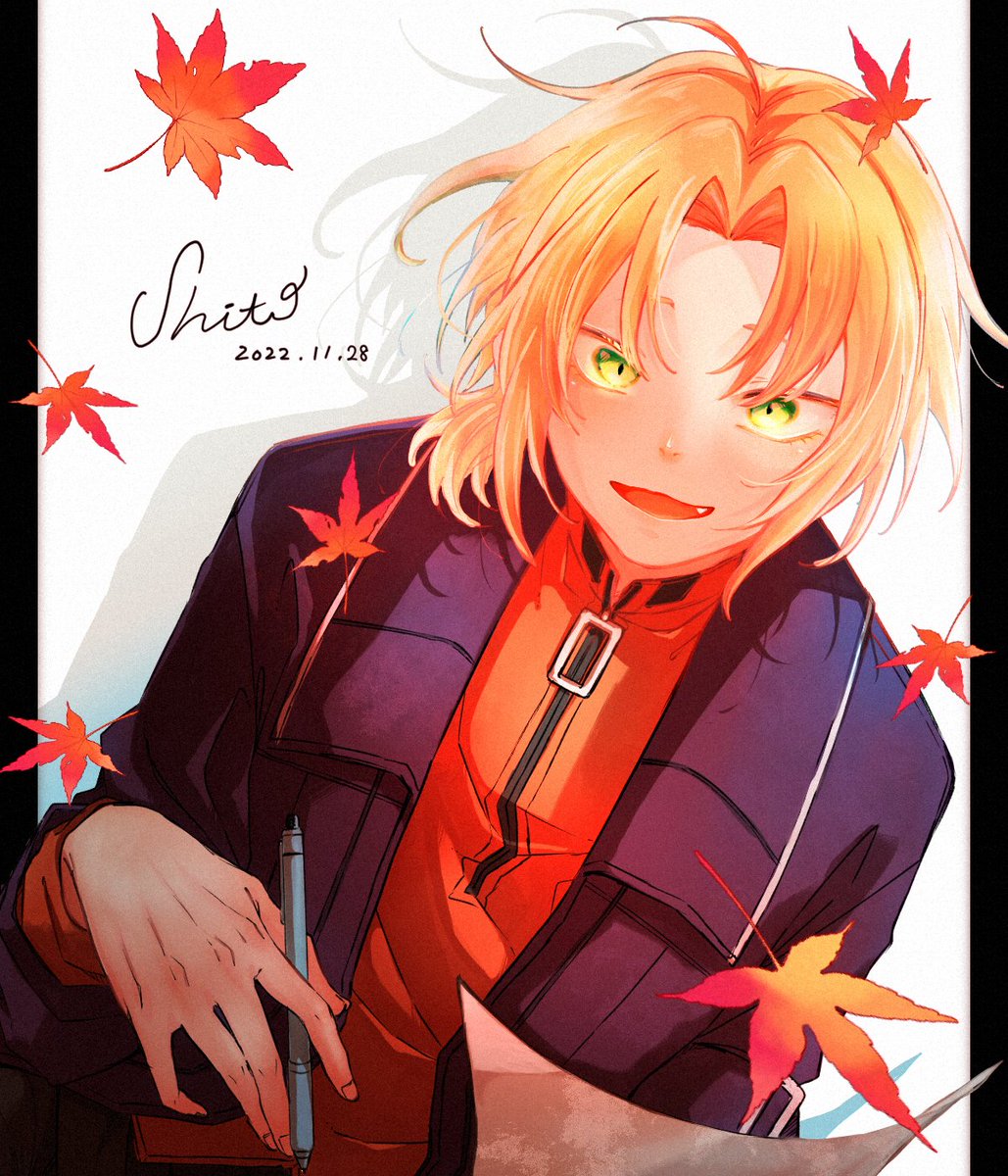 shito_fa's tweet photo. #月永レオ 練習と実験で描いたやつ供養。 https://t.co/QRtPiHd69S