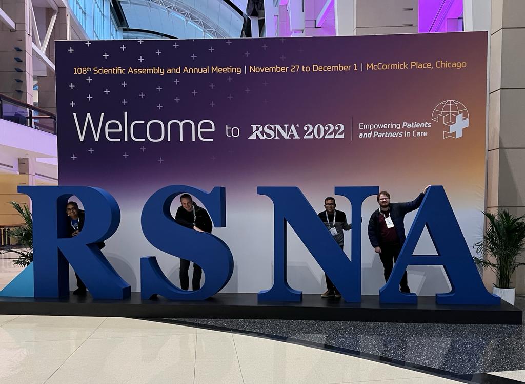 The MeRAQI Lab (@meraqi_lab) on Twitter photo We are presenting <a href="/FeTS_AI/">Federated Tumor Segmentation (FeTS) Initiative</a> at the Learning Center (Education Exhibit) and as scientific sessions. Come by the Informatics area near the DL classrooms to meet <a href="/SpyridonBakas/">Spyridon Bakas</a>, <a href="/SarthakPati/">Sarthak Pati</a>, <a href="/ujjwalbaid0408/">Ujjwal Baid</a>, and Alex Getka
<a href="/PennAI2D/">AI2D</a> <a href="/CBICAannounce/">CBICA Announcements</a> <a href="/PennRadiology/">Penn Radiology</a> We are presenting <a href="/FeTS_AI/">Federated Tumor Segmentation (FeTS) Initiative</a> at the Learning Center (Education Exhibit) and as scientific sessions. Come by the Informatics area near the DL classrooms to meet <a href="/SpyridonBakas/">Spyridon Bakas</a>, <a href="/SarthakPati/">Sarthak Pati</a>, <a href="/ujjwalbaid0408/">Ujjwal Baid</a>, and Alex Getka
<a href="/PennAI2D/">AI2D</a> <a href="/CBICAannounce/">CBICA Announcements</a> <a href="/PennRadiology/">Penn Radiology</a>
