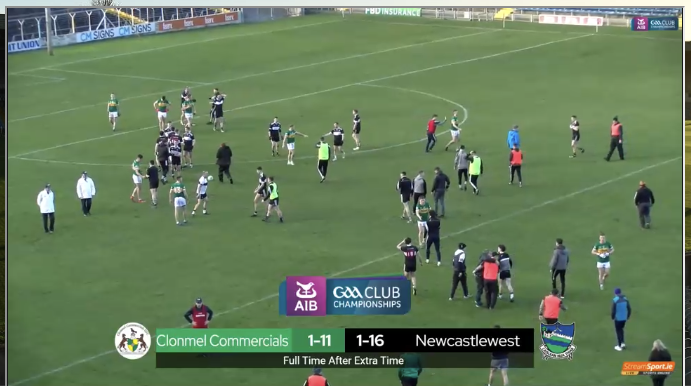 StreamsportI's tweet photo. Full time and Newcastlewest will play @korgaa in the Munster Final.
@CommercialsGAA 1-10 @NCWGAA 1-16
@MunsterGAA | @AIB_GAA | #StreamSport
📺Stream Pass here👇
https://t.co/W9qDMhWcQW https://t.co/Hk36P0xmaS
