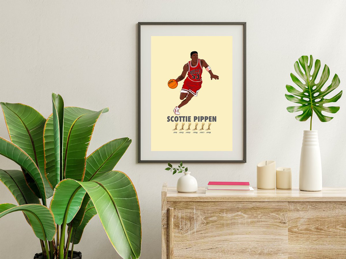 🏆 NBA CHAMPIONSHIP EDITION 🏆

SCOTTIE PIPPEN

6 x NBA Champion
7 x NBA All-Star
8 x NBA All-Defensive First Team

etsy.com/uk/listing/125…

⚡️ 25% OFF FOR THE NEXT 48 HOURS

🌍 Worldwide shipping available