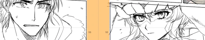 ずっと提督(候補)の情けない顔を描いてる 