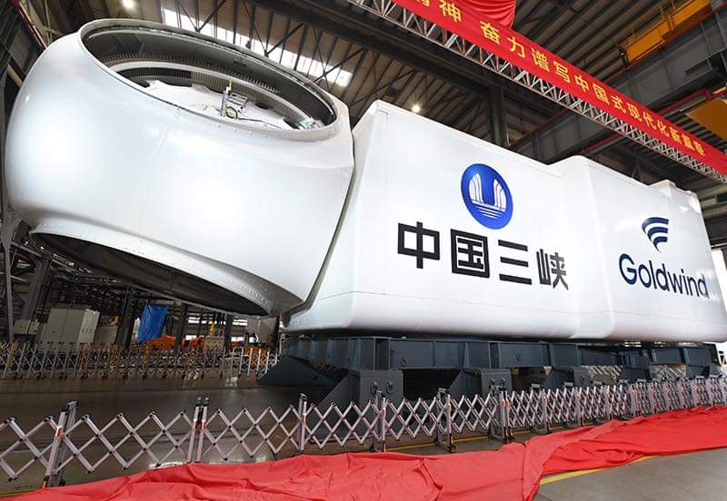 mazeemkhan1974's tweet photo. China🇨🇳 has produced the world's largest 16-megawatt wind turbine, home-developed 16-megawatt offshore wind turbine rolled off the production line in Fujian Province on Nov. 23.
The turbine boasts the world's largest single-unit capacity and biggest impeller. #ThisIsCPC #China https://t.co/yKwHp2DZSg
