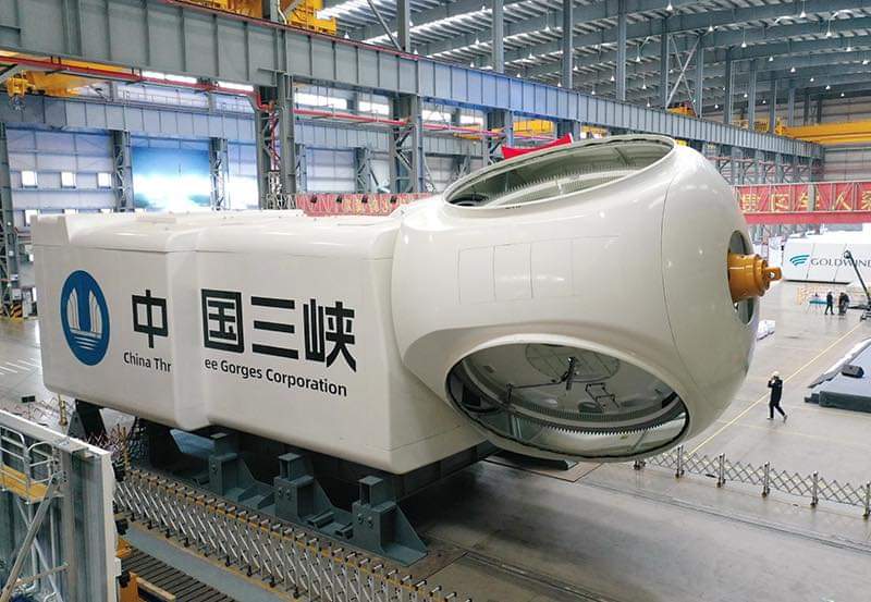 mazeemkhan1974's tweet photo. China🇨🇳 has produced the world's largest 16-megawatt wind turbine, home-developed 16-megawatt offshore wind turbine rolled off the production line in Fujian Province on Nov. 23.
The turbine boasts the world's largest single-unit capacity and biggest impeller. #ThisIsCPC #China https://t.co/yKwHp2DZSg
