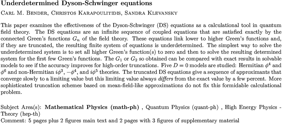 math-ph Mathematical Physics arXiv submissions tweet media