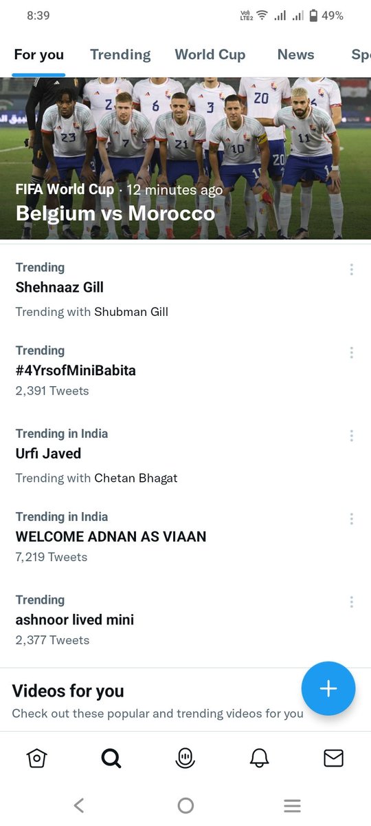 AshnoorianAmar's tweet photo. Wohoo both are still trending on For You page 🥺🫶🏻❤️🔥✨
Miss Ashnoor Kaur on fire ❤️🔥🫶🏻👀
@ashnoorkaur03
#4YrsOfMiniBabita
Ashnoor Lived Mini https://t.co/BIo8nCAlEf