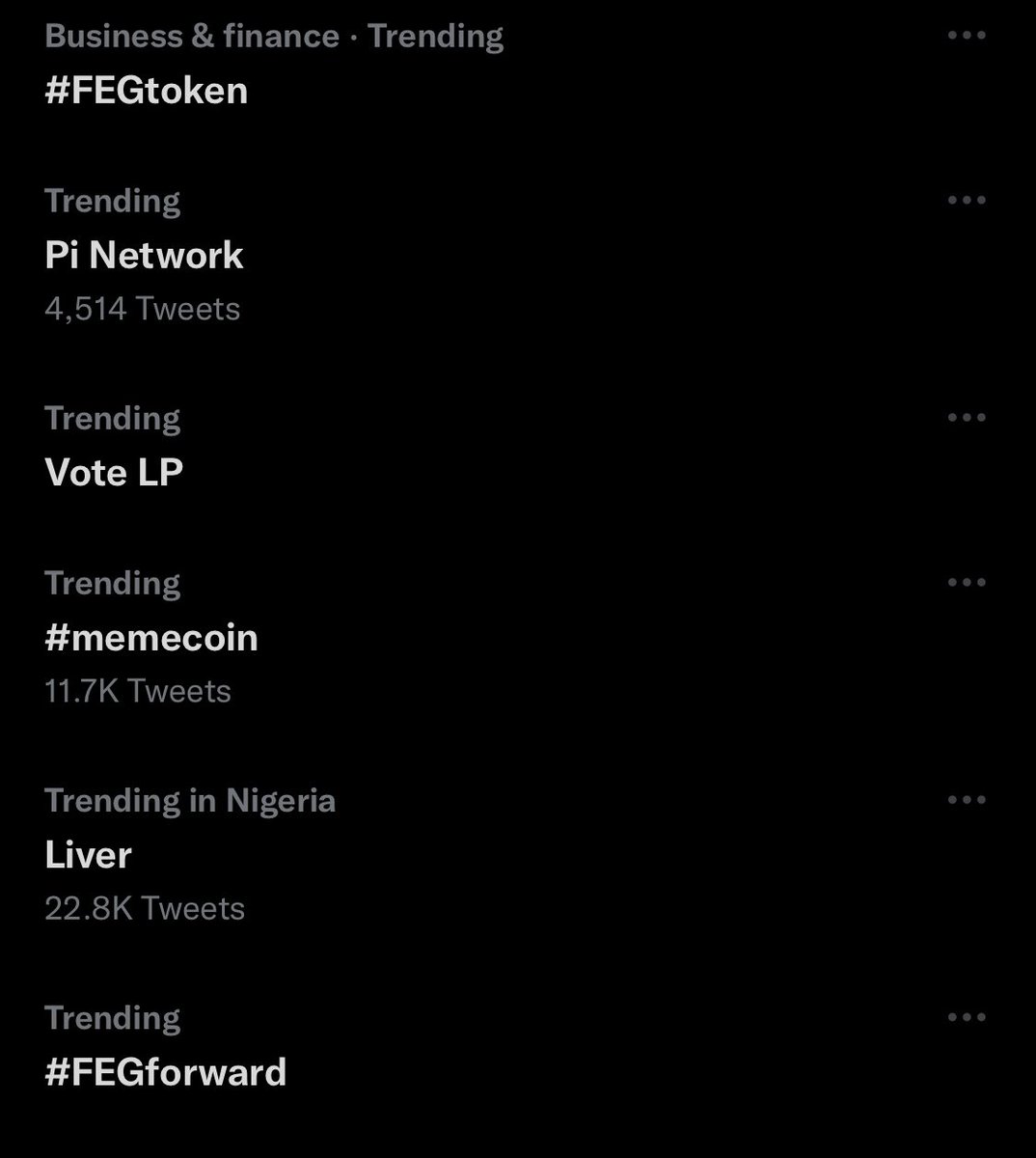 FegtokenP's tweet photo. Good things take time..👀 we are trending in two spots🚀.
#FEGtoken post-migration is going to be fire…#FEGforward #SmartDeFi https://t.co/NhAhmKhddI