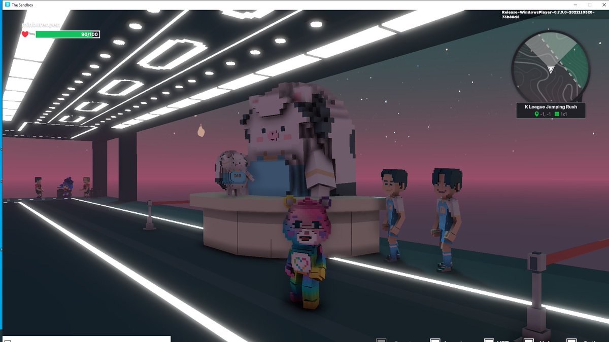 minbureeopen's tweet photo. @TheSandboxGame @cubeunited @kleague @MetaToyDragonZ @anicube_ent I dived in the K-verse mini event! 👇⛩ https://t.co/tWLKGA7oIn