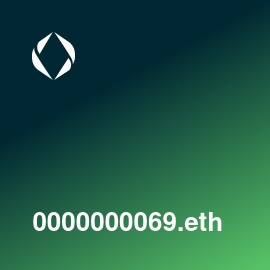 10DigitsBot's tweet photo. 0000000069.eth bought for 0.069 ETH (83.60 USD) on Opensea #ENS #EnsNames #10digits
https://t.co/eXUZfaGF0f https://t.co/fsxLn8rkeM