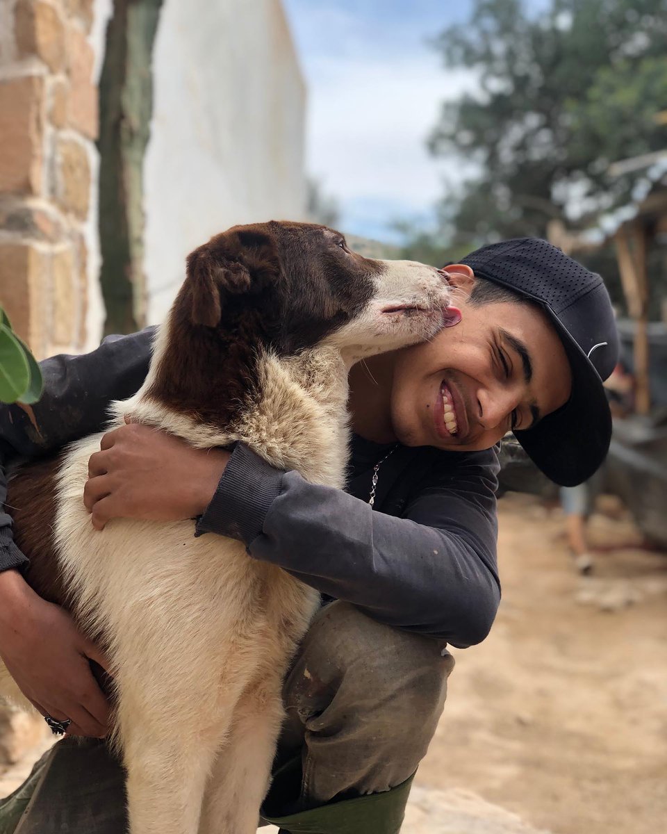 He's committed to the cause,is gentle, generous, open and will most definitely paint a smile on your face-whether with his funniness or his kindness.