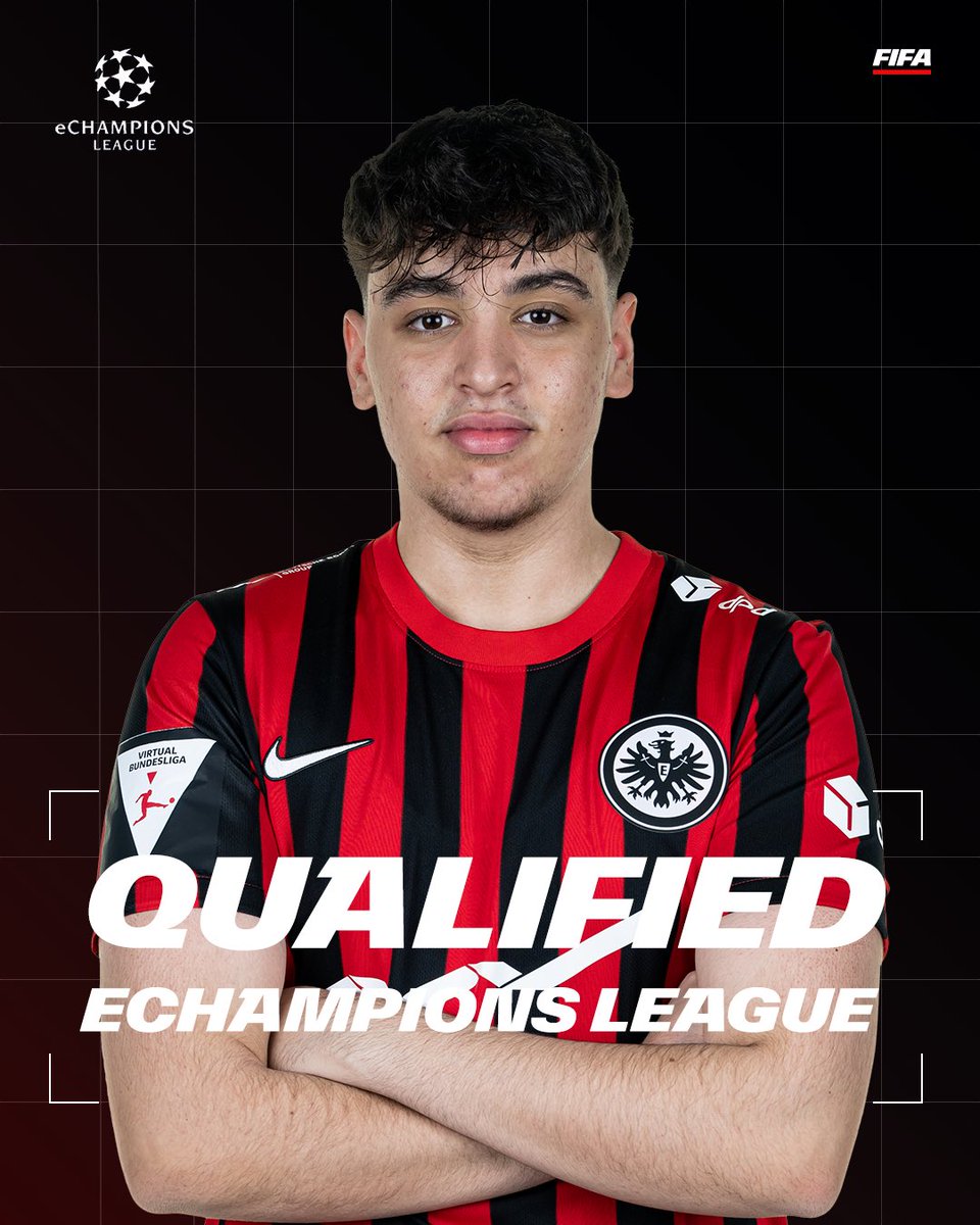Eintrachtesport's tweet image. ✨ ⁣𝐐𝐔𝐀𝐋𝐈𝐅𝐈𝐄𝐃 ✨ 

@radelja11 &amp;amp; @AymaneSGE haben es geschafft!! 

Beide konnten sich für die ⁣𝐞𝐂𝐡𝐚𝐦𝐩𝐢𝐨𝐧𝐬 𝐋𝐞𝐚𝐠𝐮𝐞 Gruppenphase im Februar in London qualifizieren. 🏆
⠀
⁣#SGEsports | #SGE | #FIFA23