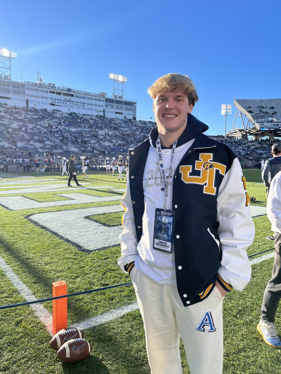 TravisOsterhout (@travisosterhou4) on Twitter photo Awesome experience at Penn State Game yesterday, thank you <a href="/PennStateFball/">Penn State Football</a> for the opportunity to be on your sideline. <a href="/coachjfranklin/">James Franklin</a> <a href="/CoachCollins46/">Stacy Collins</a> <a href="/JTwpFootball/">Jefferson Football</a> Awesome experience at Penn State Game yesterday, thank you <a href="/PennStateFball/">Penn State Football</a> for the opportunity to be on your sideline. <a href="/coachjfranklin/">James Franklin</a> <a href="/CoachCollins46/">Stacy Collins</a> <a href="/JTwpFootball/">Jefferson Football</a>