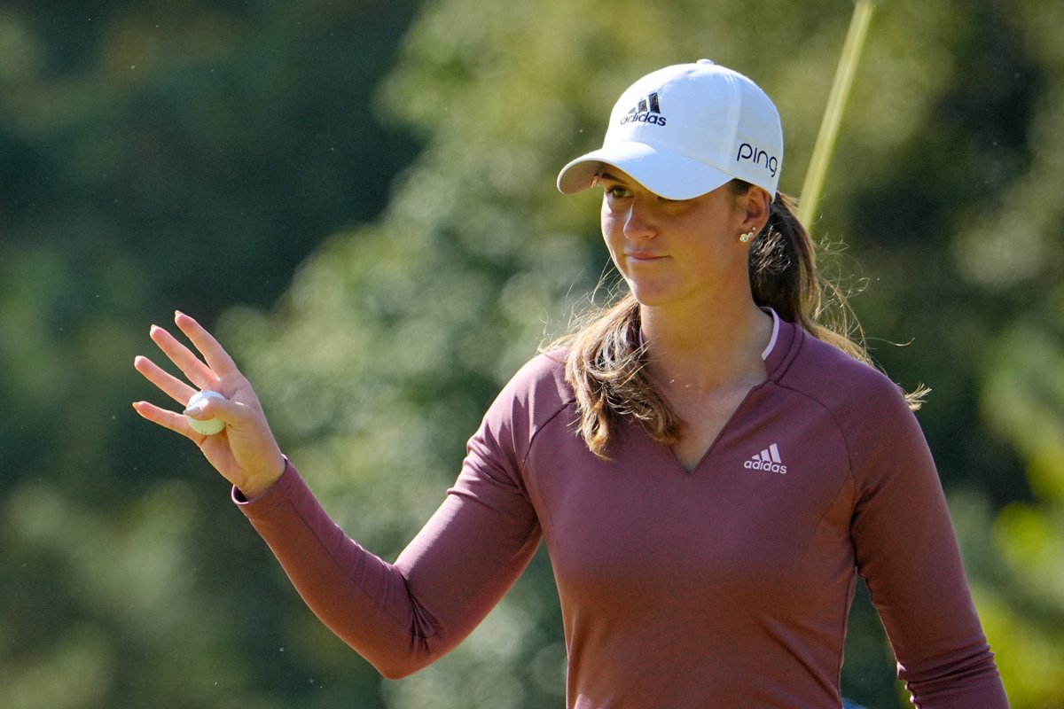 GolfMonthly's tweet photo. Linn Grants caps off a stunning 2022 with victory in Spain. The 23-year-old secures the Race to Costa Del Sol title in her Rookie Year 🏆 https://t.co/iu9GOJSVNx