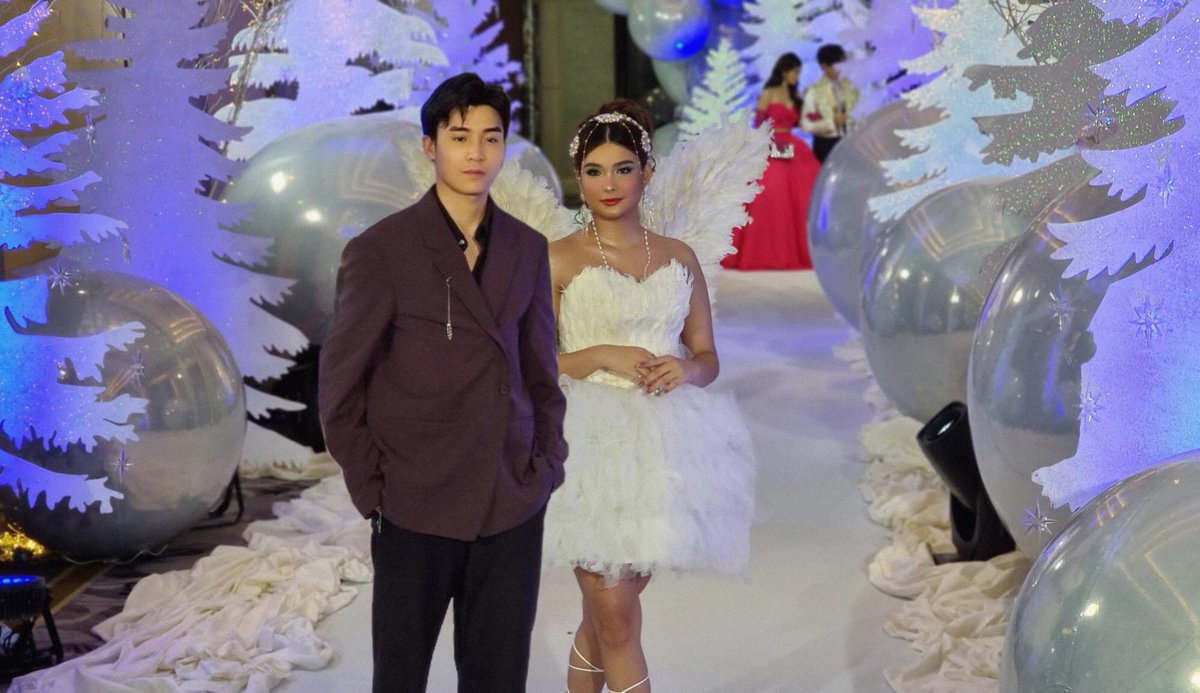 Anji Salvacion, Brent Manalo attend first Star Magical Christmas #StarMagicalChristmas #StarMagic30