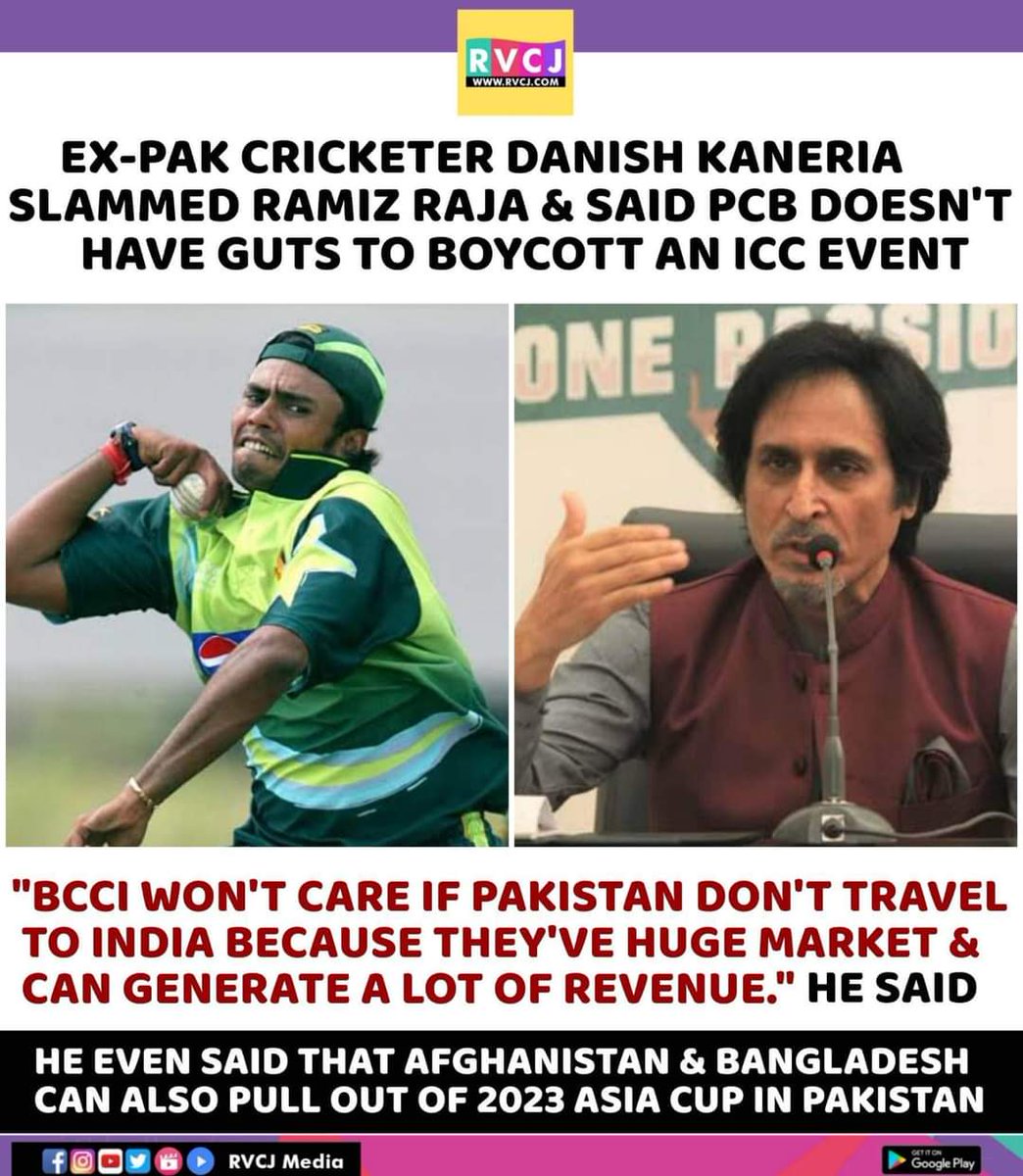 RVCJ_Sports's tweet photo. Ex pak cricketer slapped their president. 

#PakistanCricket #PCB #crickettwitter #Cricket https://t.co/cUm6ZcvGEI