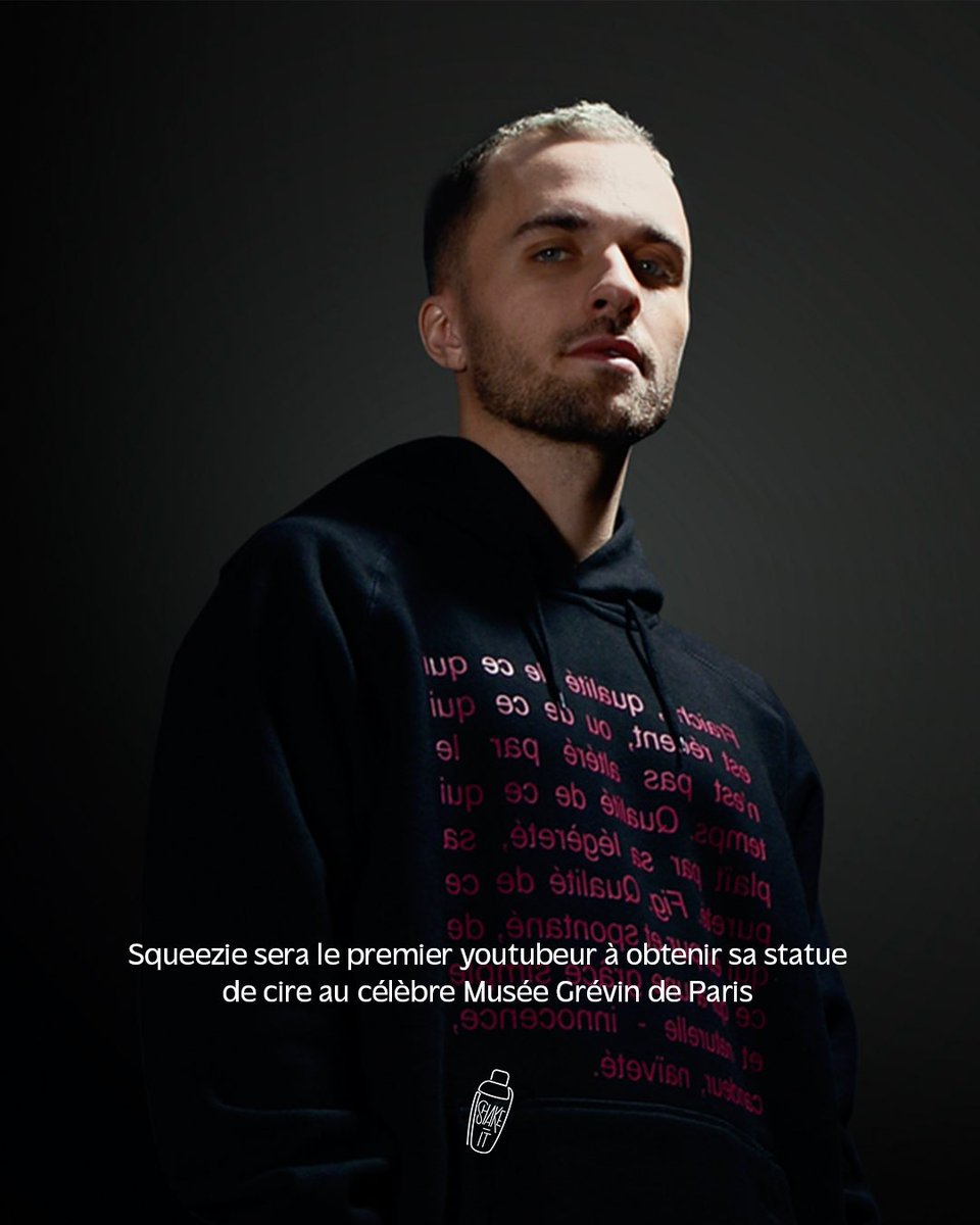 📺 Après l'immense succès du GP
Explorer, le youtubeur <a href="/xSqueeZie/">M8 Squeezie</a> n'en fini plus d'étonner.
Récemment, il a été annoncé qu'il sera bientôt visible au <a href="/museegrevin/">Musee Grevin Paris</a> , lieu où il sera le premier youtubeur à obtenir sa statue de cire
#influence #youtube #marketing