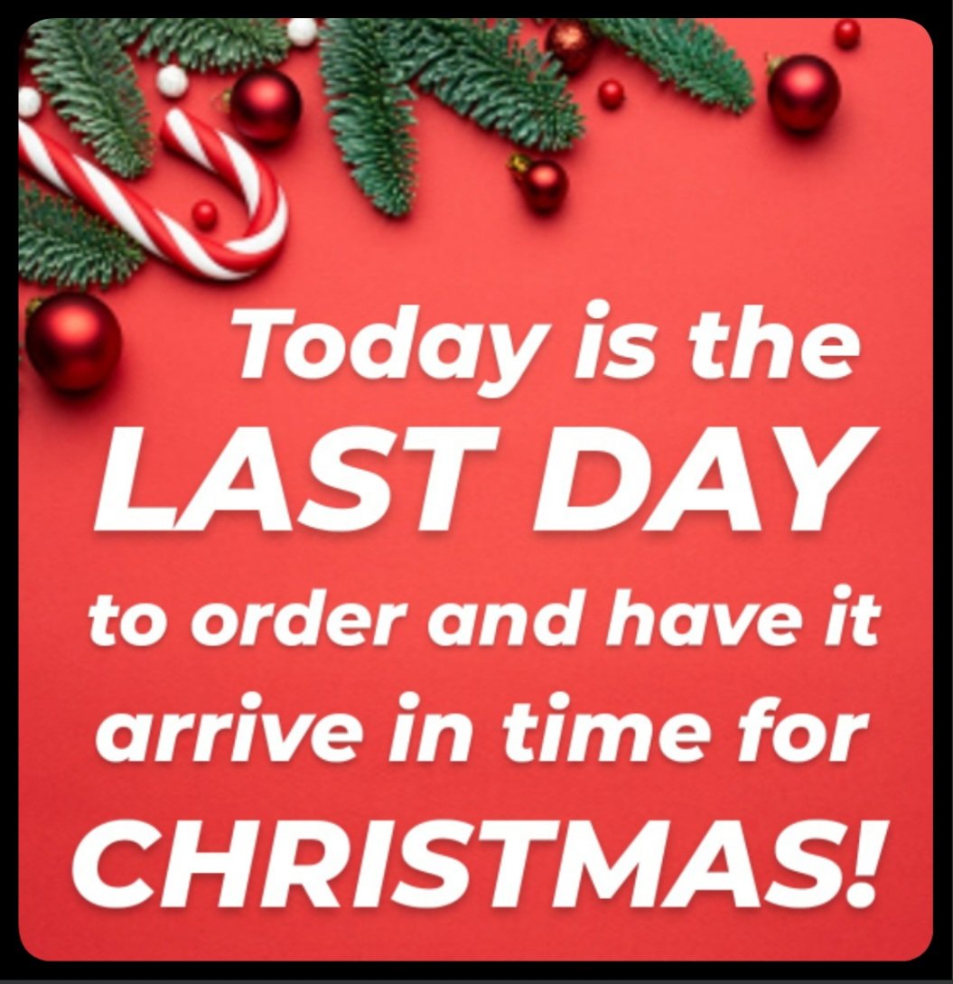 Cryptocurium's tweet photo. Today (11/27) is the LAST DAY to place an order and have it arrive in time for Christmas! 
https://t.co/QlYchlqPEN https://t.co/TtN4I6Yj8R