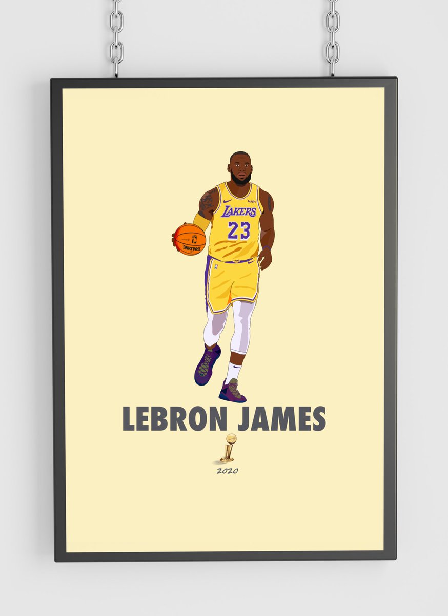 🏆 NBA CHAMPIONSHIP EDITION 🏆

LEBRON JAMES

2 x NBA Champion with Miami Heat
1 x NBA Champion with Cleveland Cavaliers
1 x NBA Champion with LA Lakers
4 x NBA MVP
4 x NBA Finals MVP
18 x NBA All-Star

etsy.com/uk/listing/126…

⚡️ 25% OFF FOR THE NEXT 48 HRS
🌍 Worldwide shipping