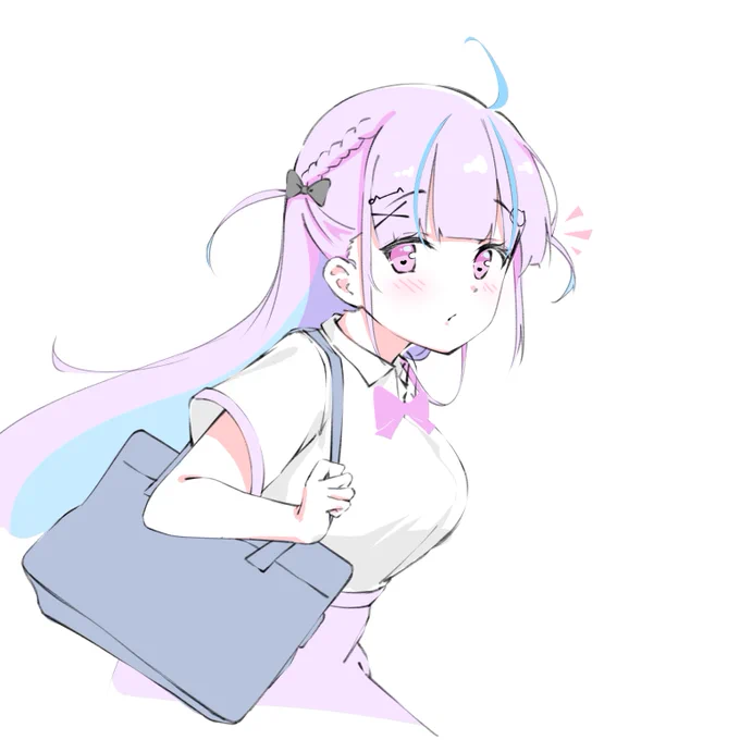 あくたんの新衣装可愛かったし、ちょいちょい描いてる 