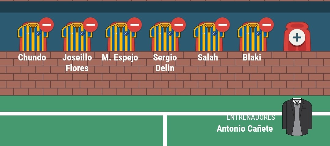 Buenas tardes desde Montoro¡!

A poco menos de 10 minutos para el comienzo del partido os dejamos el XI inicial y los jugadores que esperan su oportunidad.

A las 16,30h comienza el CD Montoreño VS <a href="/AtcoMenciano/">Atlético Menciano</a>