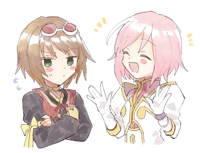 この二人のやり取り微笑ましい 