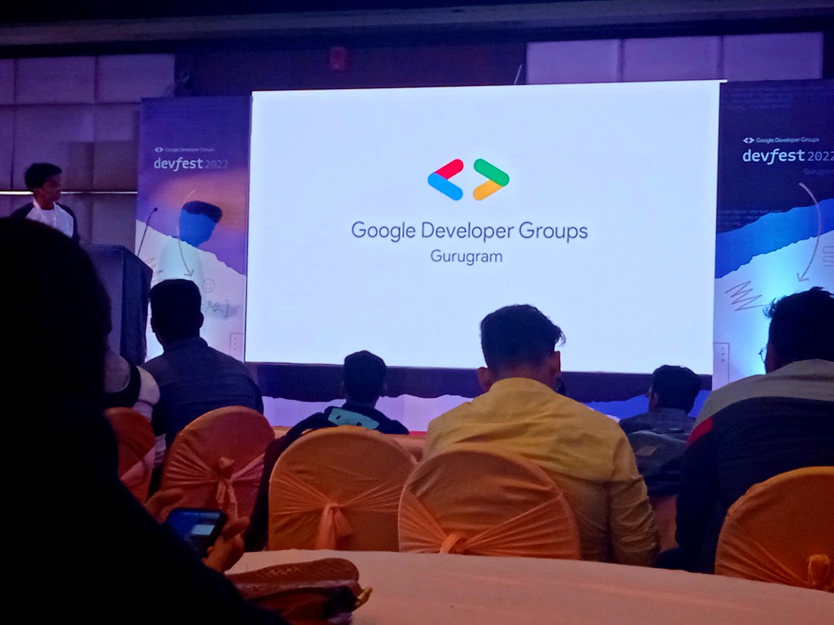 SakshamPaliwal_'s tweet photo. My first #devfest2022 🤩🎉
Attended Devfest 2022 Gurugram, it was great experience at all✨

Met and connected with lot's of new folks who are doing really good 
and learnt many tech stuffs by speakers 💫
@GdgGurugram
#GDGGurugram
#DevFest2022 https://t.co/Oh5aEsur9Z