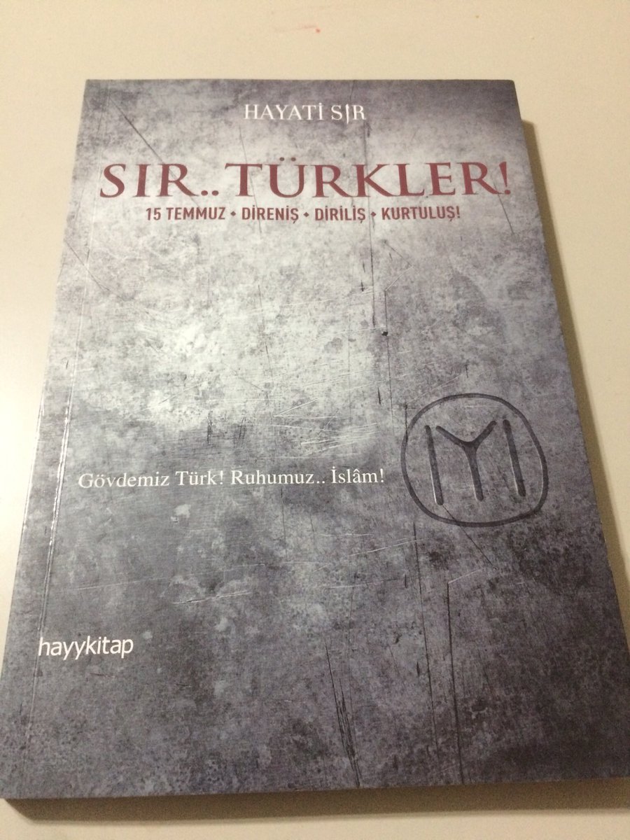 Anadolu! Son gemidir... Bütün dünya bilir bunu! Saldırılar bunun içindir... 'Anadolu' kaybedilirse! Dünya'nın tüm malzumlarının sığındığı! O gemi de batabilir! Üzülme ve korkma! Yüzde yüz Türk olduğun an cihan senindir... Keyifli okumalar dilerim.
<a href="/hayykitap/">hayykitap</a> <a href="/kitapdostumcom/">Kitapdostum.com</a>